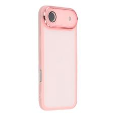 A-One Brand - iPhone Air Mobilskal Electroplated Kameraram - Transparent Rosa