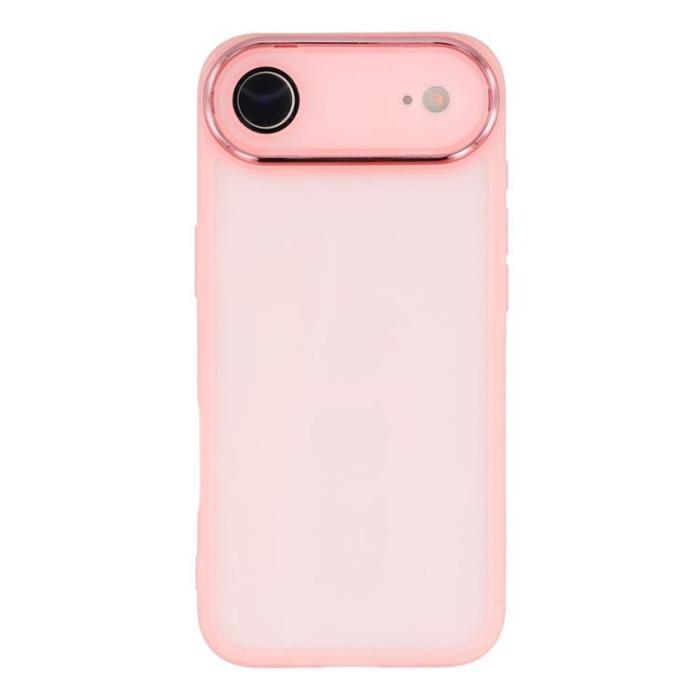 A-One Brand - iPhone Air Mobilskal Electroplated Kameraram - Transparent Rosa