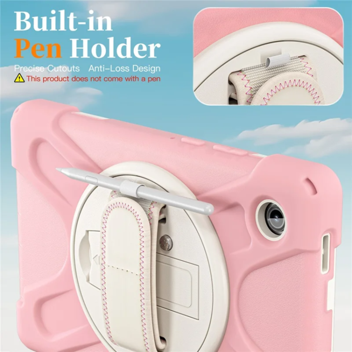 A-One Brand - Galaxy Tab A11 Mobilskal Kickstand Silikon Axelrem