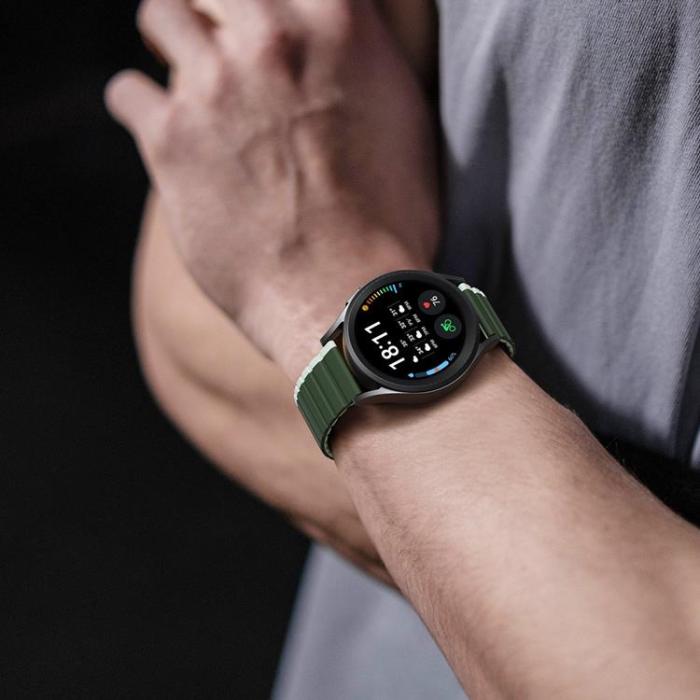 Dux Ducis - Samsung Galaxy Watch 6 Classic (43mm) Armband LD Version - Grön