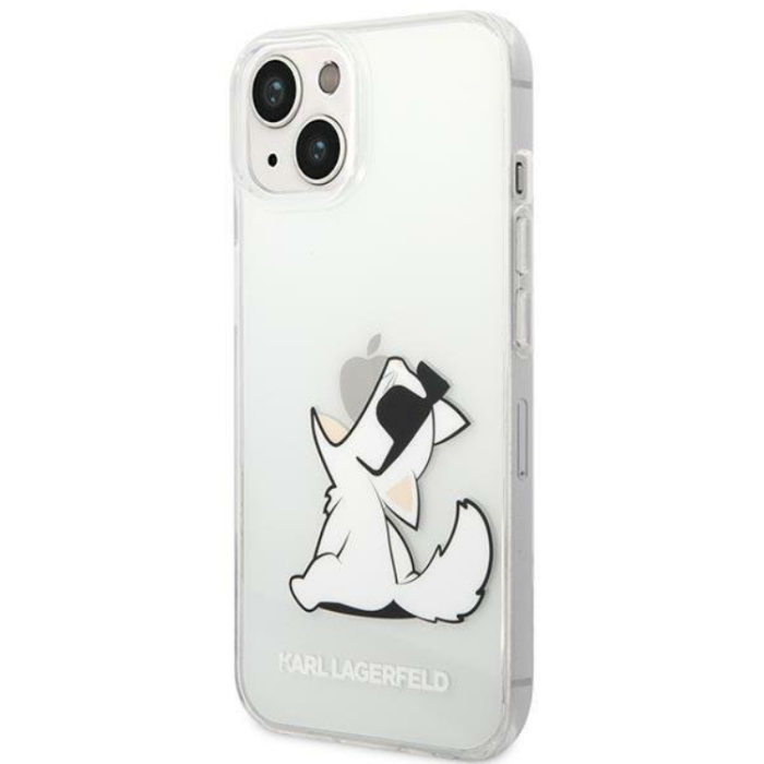 KARL LAGERFELD - Karl Lagerfeld iPhone 14 Plus Skal Choupette Fun - Transparent