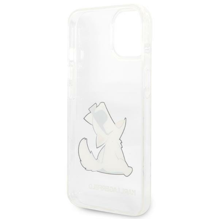 KARL LAGERFELD - Karl Lagerfeld iPhone 14 Plus Skal Choupette Fun - Transparent