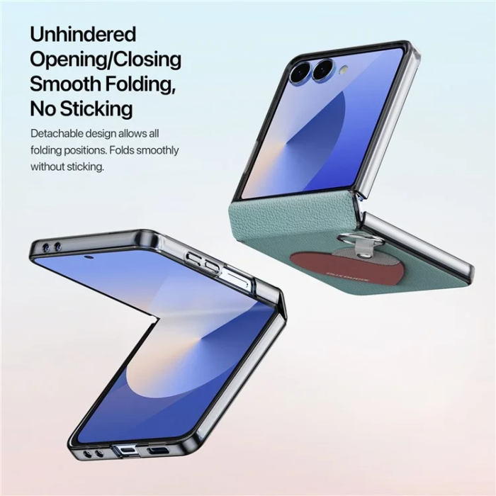 Dux Duci - DUX DUCIS Galaxy Z Flip 7 Mobilskal Ringhållare Luvy - Cyan