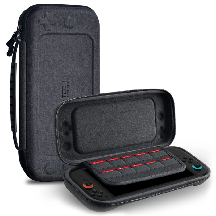Tech-Protect - Tech-Protect Nintendo Switch 2 Fodral - Mörkgrå