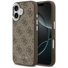 Guess - Guess Mobilskal till iPhone 17 MagSafe 4G Classic Logo - Brun