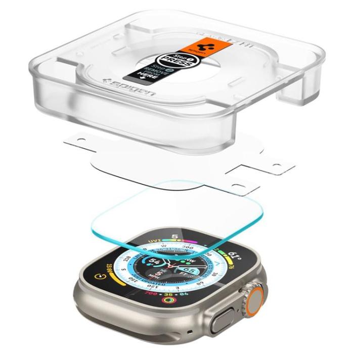 Spigen - Spigen [2-Pack] Apple Watch Ultra 1/2 (49mm) Härdat Glas Skärmskydd