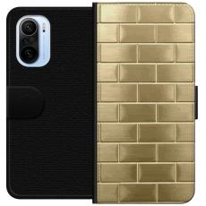 iSecrets - Pl&aring;nboksfodral till Xiaomi Mi 11i med Gyllene Murstenar