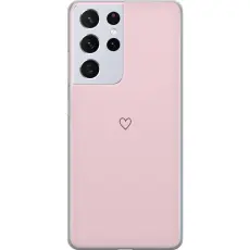 Gustaf - Mobilskal till Samsung Galaxy S21 Ultra 5G med Litet Hj&auml;rta
