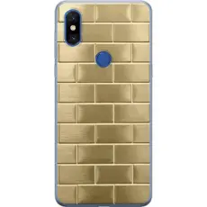 Gustaf - Mobilskal till Xiaomi Mi Mix 3 med Gyllene Murstenar