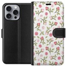 iSecrets - Pl&aring;nboksfodral till Apple iPhone 16 Pro Max med Blommigt