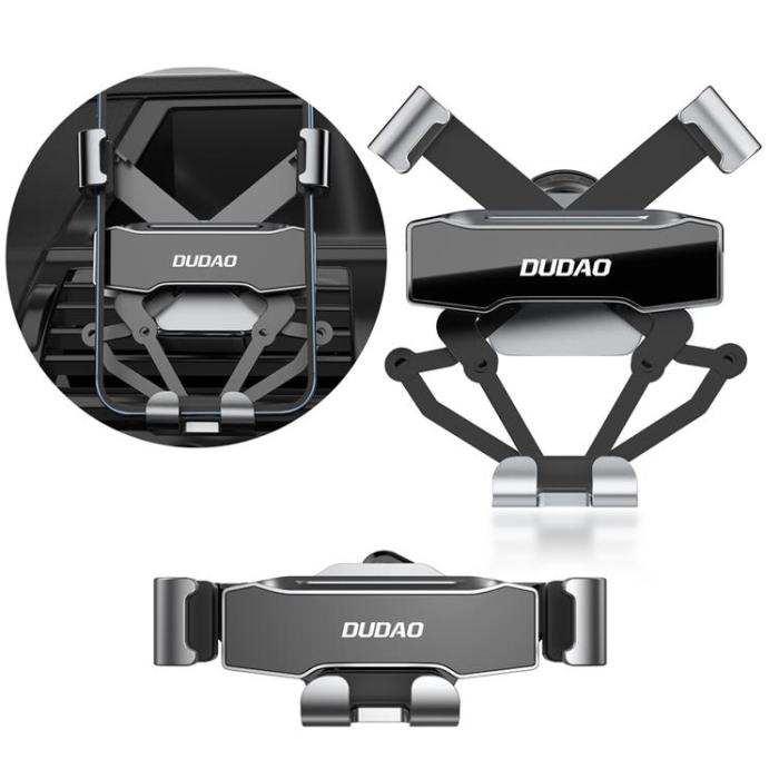 Dudao - Dudao Gravity Bil Smartphone Hållare - Svart