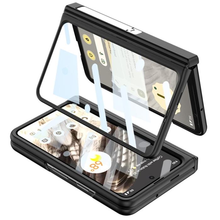 OEM - Google Pixel Fold Mobilskal Korthållare Kickstand - Carbon