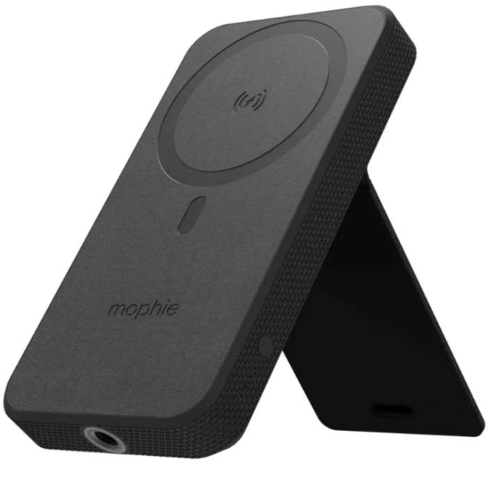 UTGATT1 - Mophie Powerstation Stativ Powerbank 10000 mAh Trådlös Laddning - Svart