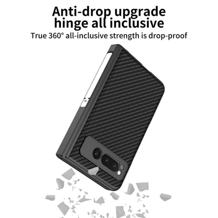 GKK - GKK Google Pixel Fold Mobilskal Kickstand PU-Läder - Grön