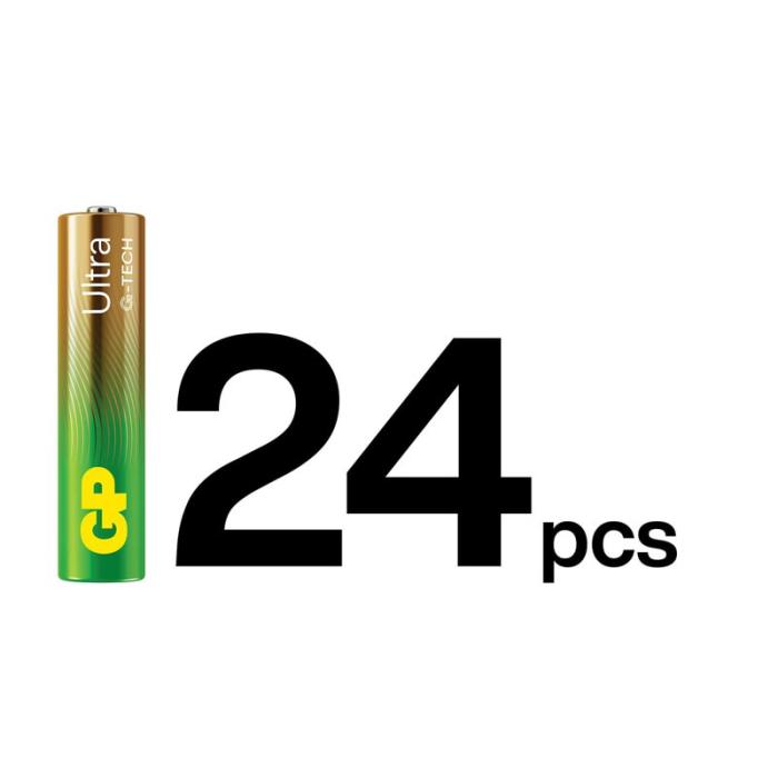 GP - GP Batteri Ultra Alkaline AAA LR03 24-Pack