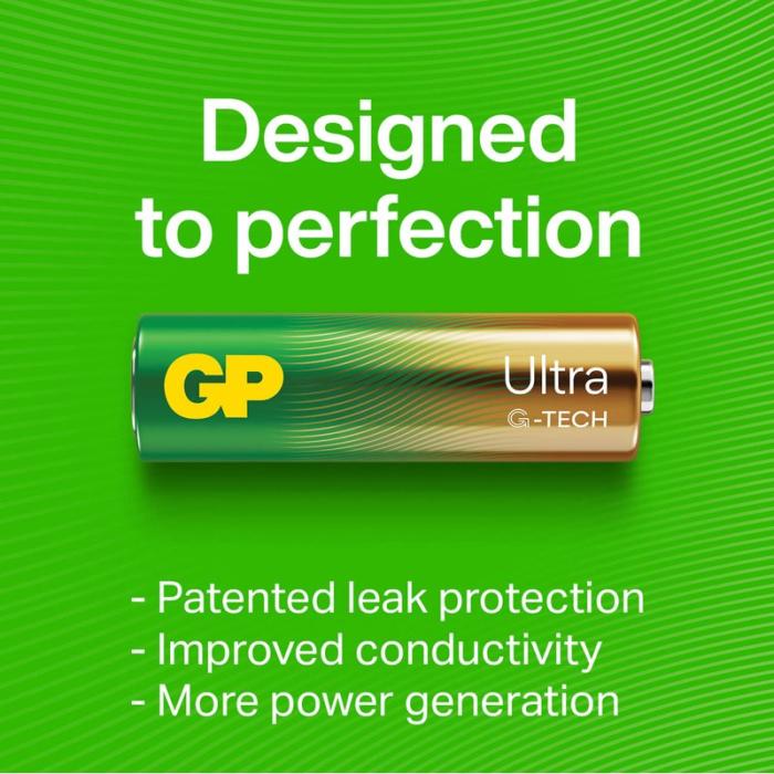 GP - GP Batteri Ultra Alkaline AAA LR03 8-Pack
