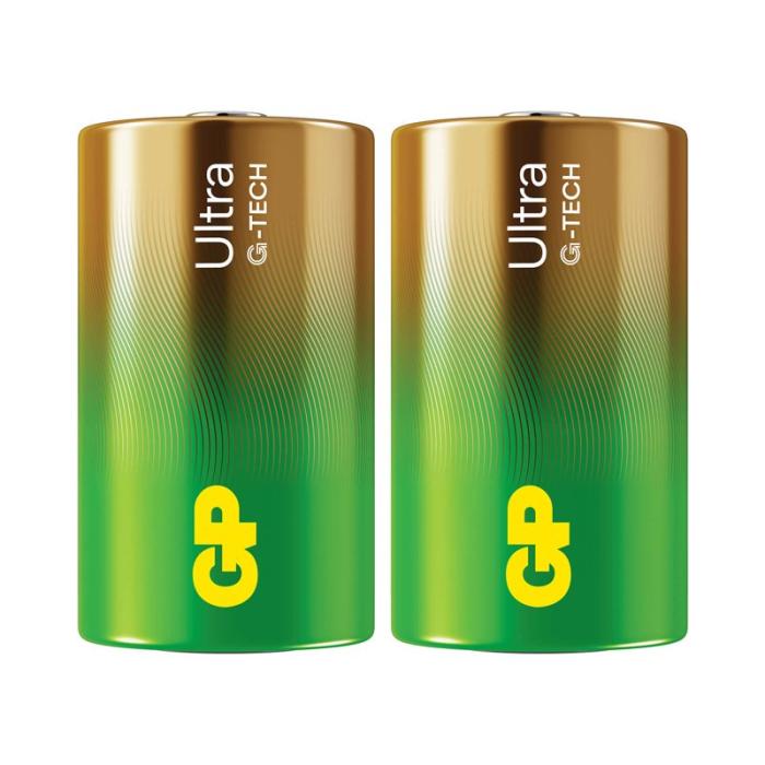 GP - GP Batteri Ultra Alkaline D LR20 2-Pack