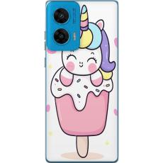 iSecrets - Mobilskal till Motorola G96 med Glad enh&ouml;rning