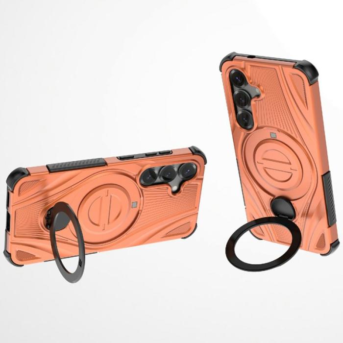 OEM - Mobilskal för Samsung Galaxy S26 Plus Magnetiskt Kickstand TPU - Orange