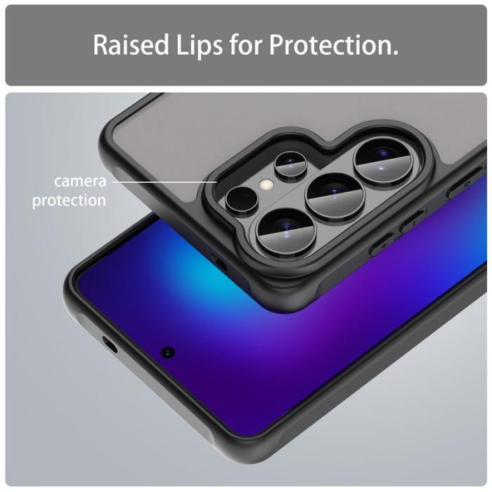 OEM - Mobilskal för Samsung Galaxy S26 Ultra Magnetiskt PC + TPU - Svart