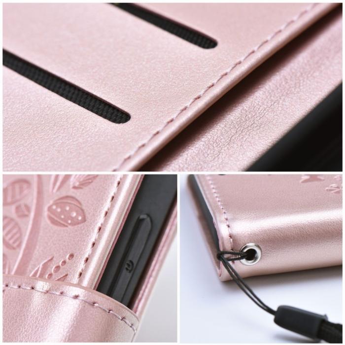 OEM - MEZZO plånboksfodral för Samsung A54 5G mandala roséguld