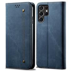 OEM - Mobilskal f&ouml;r Samsung Galaxy S26 Ultra Konstl&auml;der Stativ - Bl&aring;