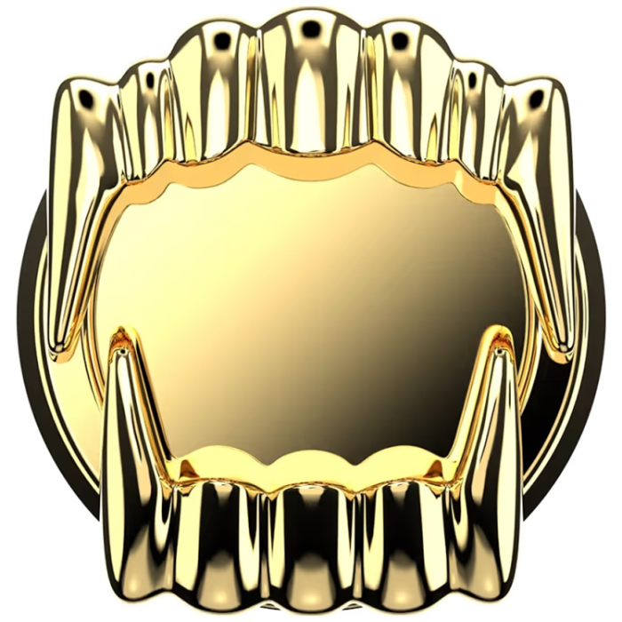 PopSockets - PopSockets MagSafe Popuphållare och Stativ Say Cheese Adhesive Grip - Guld