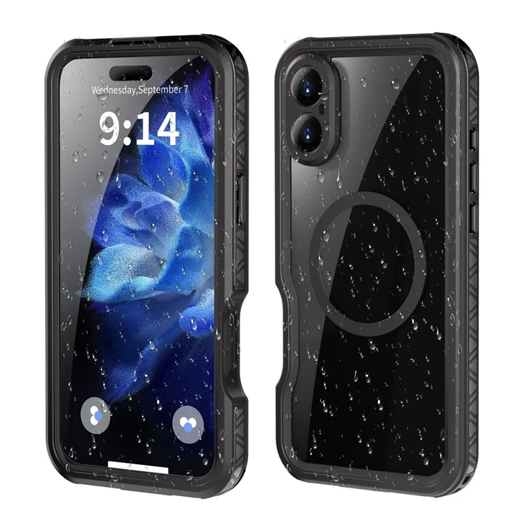 Shellbox iPhone 16 Plus Mobilskal MagSafe GT Vattentät - Svart | 2353 | AlltMobil
