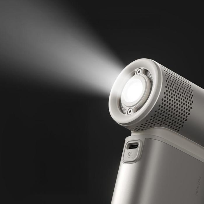 Jisulife - Jisulife 5-in-1 Bärbar USB Mini Handfläkt 9000 mAh Fan Ultra2 - Brun