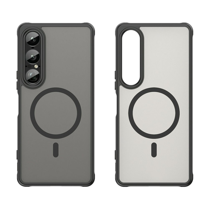 A-One Brand - Sony Xperia 1 VII Mobilskal MagSafe MagSafe Shockproof - Svart