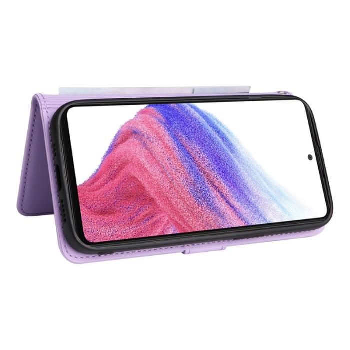BETOPNICE - BETOPNICE Samsung Galaxy A73 5G Plånboksfodral - Detachable Konstläder- Lila