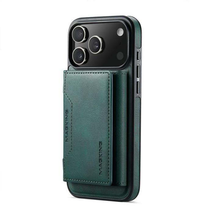 MAGKING - MAGKING iPhone 17 Pro Max Mobilskal MagSafe Korthållare - Grön