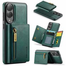 DG.MING - DG.MING M5 Series Mobilskal till Samsung Galaxy S25 Edge Konstl&auml;der Gr&ouml;n