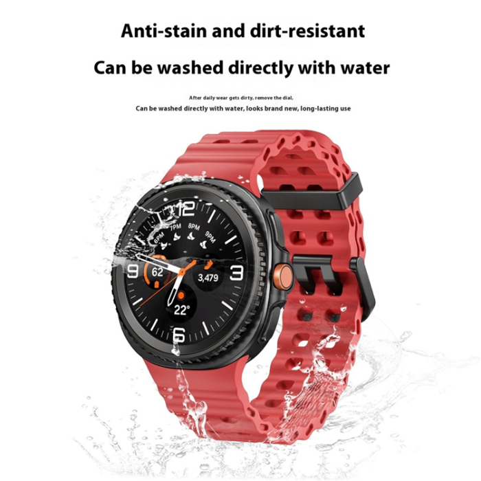 A-One Brand - Galaxy Watch 8 (40mm/44mm) 8 Classic (46mm) Armband Silikon