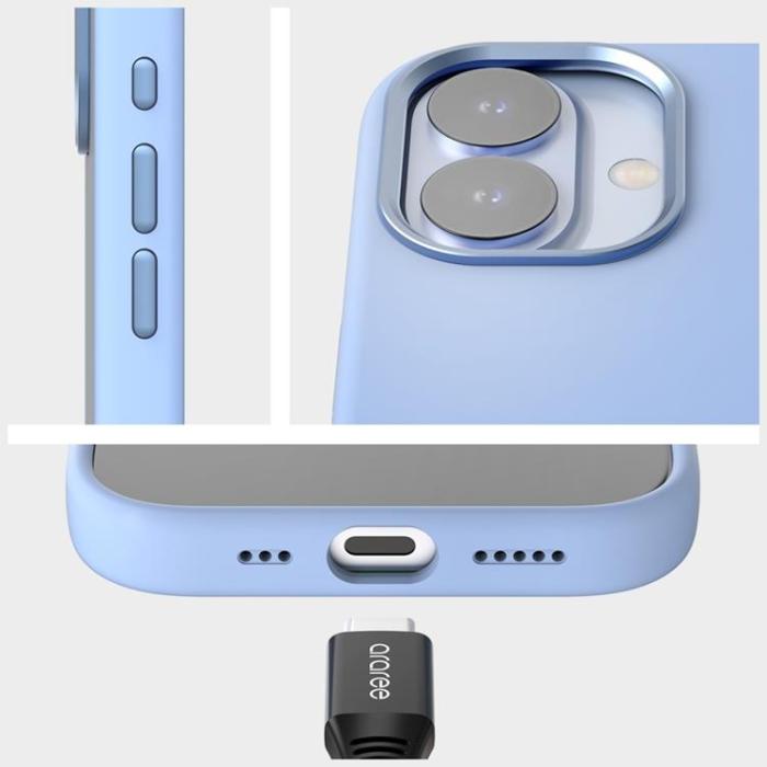 Araree - Araree iPhone 17 Pro Mobilskal MagSafe Typo Skin M - Svart