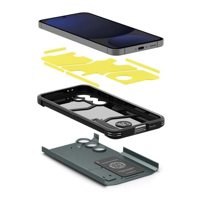 UTGATT - Spigen Galaxy S24 FE Mobilskal Tough Armor - Abyys Grön