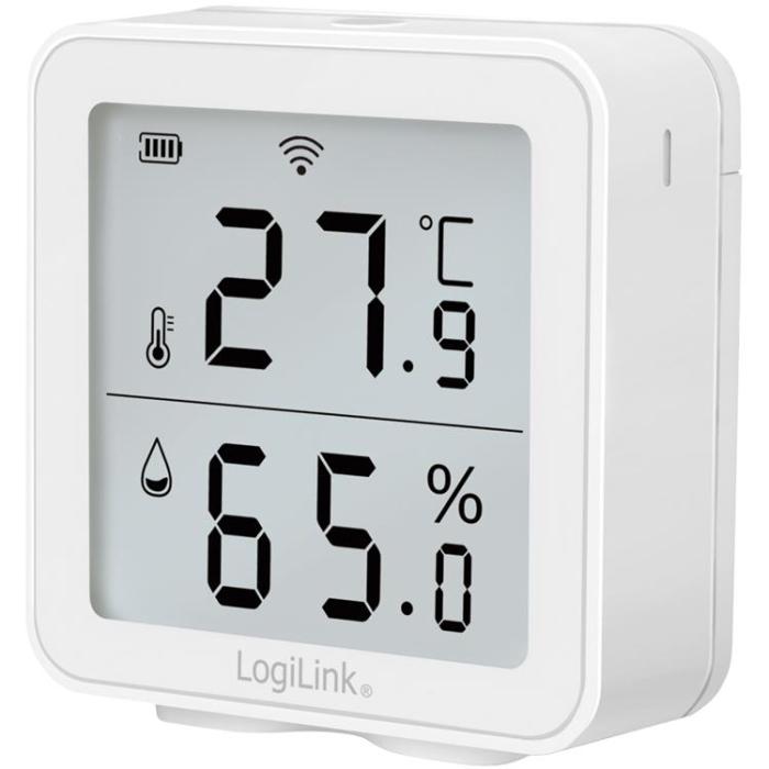 LogiLink - LOGILINK Smart Temp- & luftfuktighetssensor Wifi Tuya