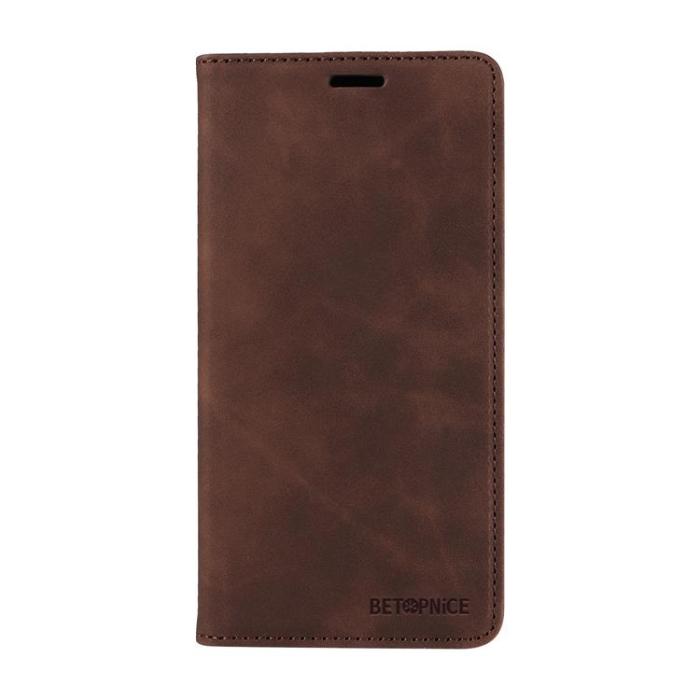 BETOPNICE - BETOPNICE Xiaomi 17 Pro Max Plånboksfodral RFID Blocking - Brun