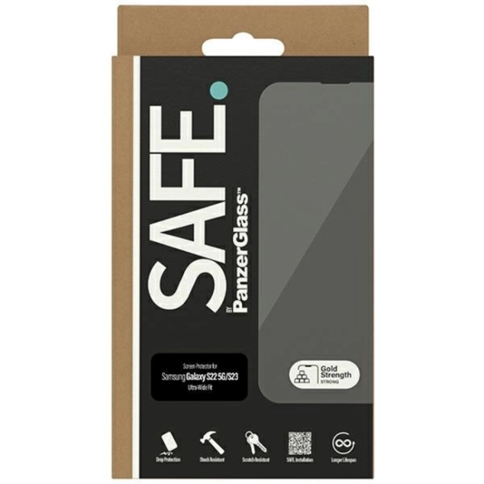 PanzerGlass - SAFE By PanzerGlass Galaxy S23/S22 5G Härdat glas Skärmskydd