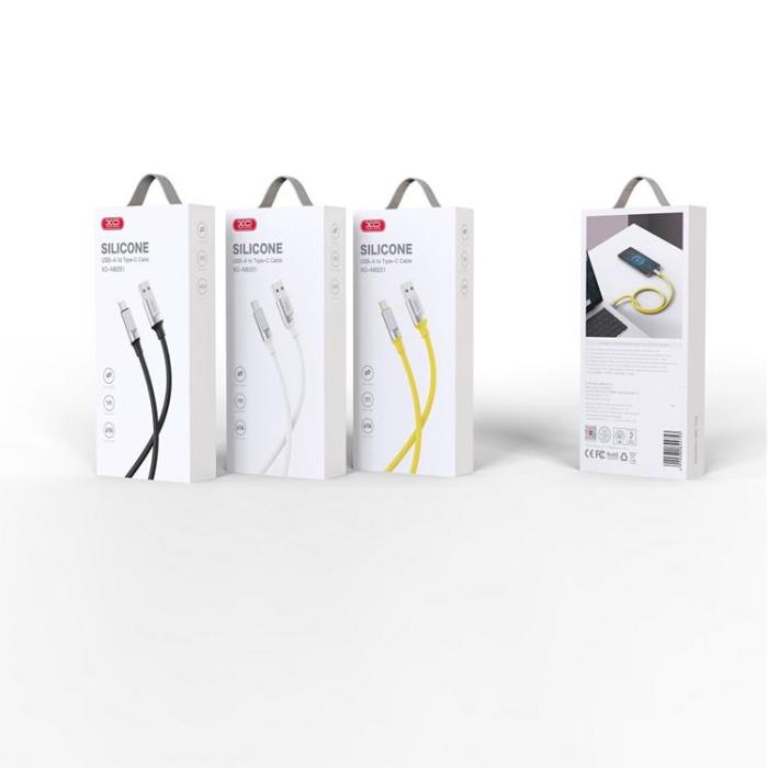 XO - XO USB Till USB-C 1m Kabel 6A NB251 - Vit