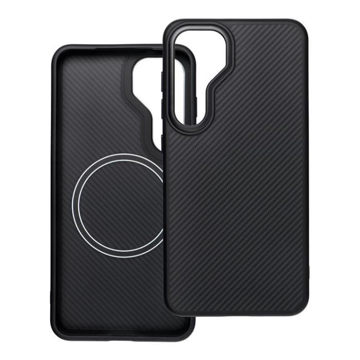 OEM - Galaxy S25 Ultra Mobilskal Magsafe Carbon Elite - Svart