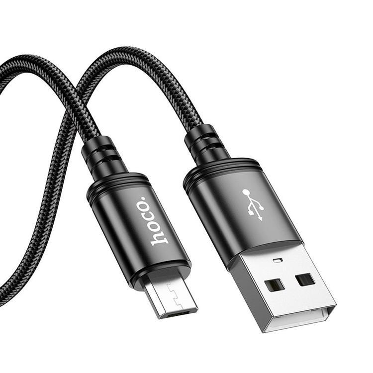HOCO USB-A - Micro-USB Kabel 2m 2.4A X89 - Svart | 3541 | AlltMobil