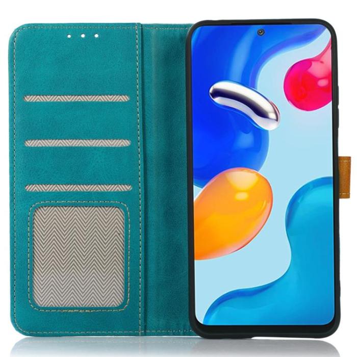 A-One Brand - OnePlus Nord 2T 5G Plånboksfodral Dual Magnetic - Turkos