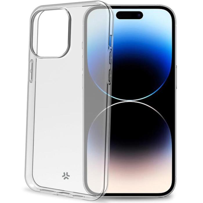 Celly - Celly iPhone 15 Pro Mobilskal Gelskin TPU - Clear