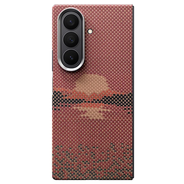 A-One Brand - Galaxy Z Fold 7 5G Mobilskal Magsafe Aramid Fiber - Sun