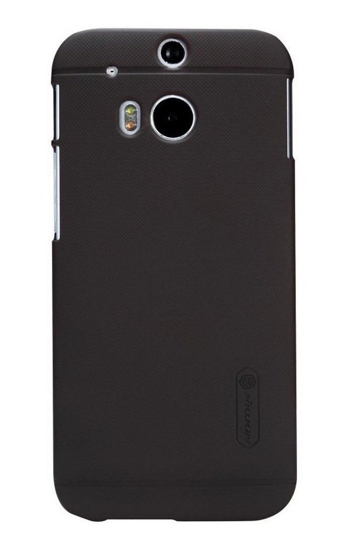 Nillkin Frosted Shield Skal till HTC One M8 (Brun) + Skärmskydd | 2353 | AlltMobil