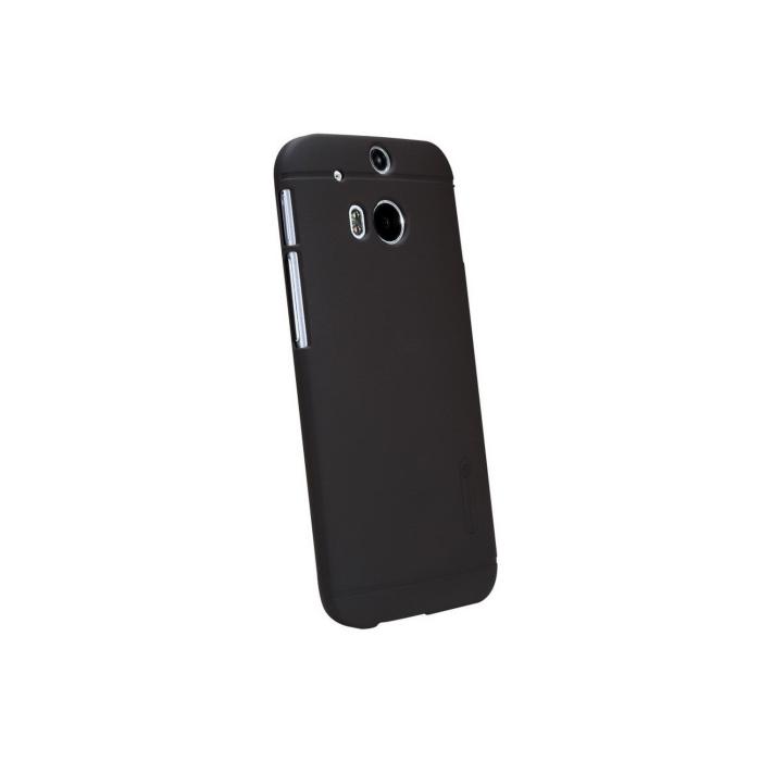 Nillkin - Nillkin Frosted Shield Skal till HTC One M8 (Brun) + Skärmskydd