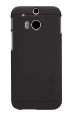 Nillkin - Nillkin Frosted Shield Skal till HTC One M8 (Brun) + Skärmskydd