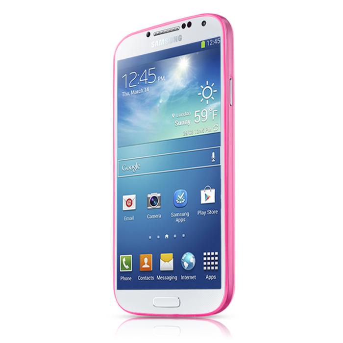 UTGATT4 - ITSkins Zero 3 Skal till Samsung Galaxy S4 i9500 (Magenta) + Skärmskydd
