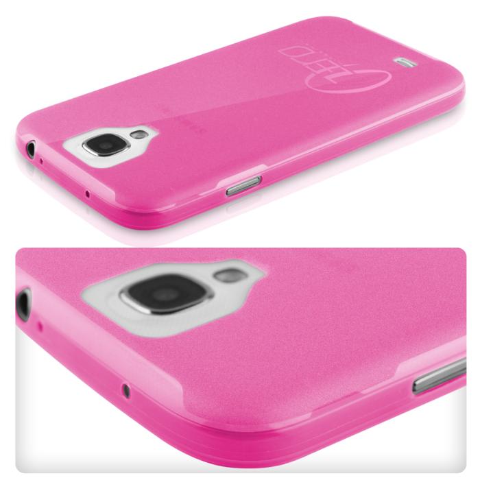 UTGATT4 - ITSkins Zero 3 Skal till Samsung Galaxy S4 i9500 (Magenta) + Skärmskydd